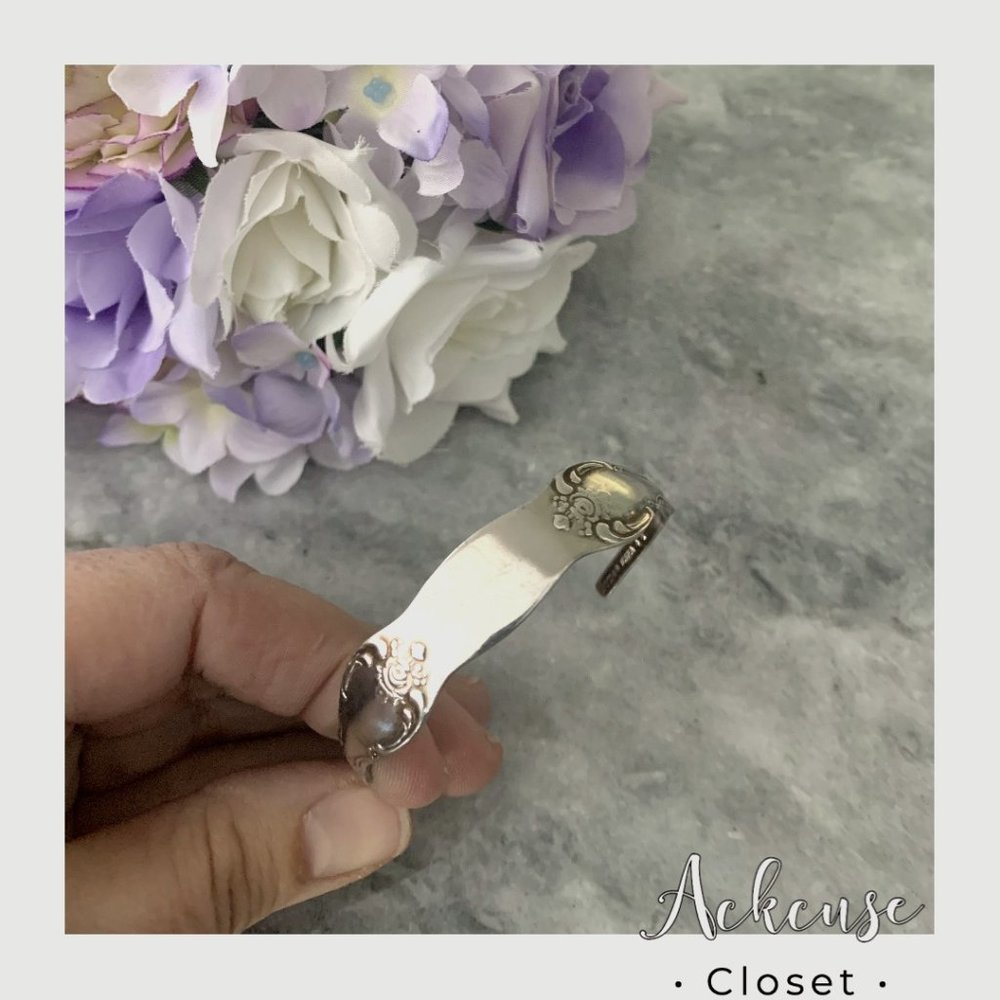 Oneida Silverware Bracelet - image 1